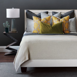THOM FILICIA HOME COLLECTION BY EASTERN ACCENTS Gentry Geometric Cotton Coverlet
