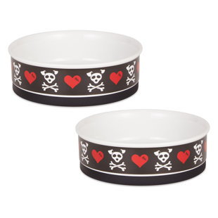 DESIGN IMPORTS Anti-Skid Pet Bowl (Set of 2)