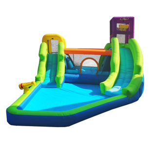 MAGIC TIME INTERNATIONAL 9.6' x 21.7' Inflatable Water Slide