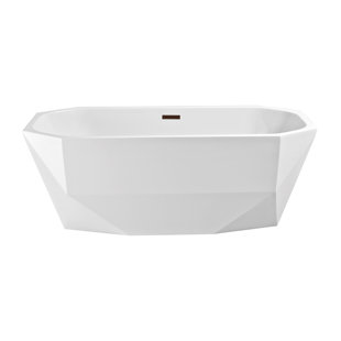 STREAMLINE BATH 1699 mm x 780 mm Freestanding Roll Top Bathtub