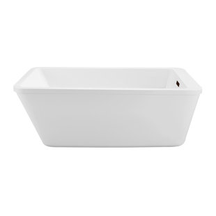 STREAMLINE BATH 1524 mm x 813 mm Freestanding Roll Top Bathtub