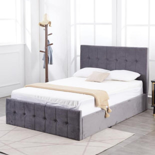 CANORA GREY Adyn Upholstered Ottoman Bed