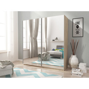 EBERN DESIGNS Jahnessa 2 Door Sliding Wardrobe