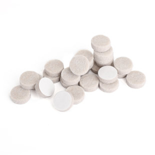 BRUCE&SHARK Felt Furniture Pads Protects Floor Surface Anti Skid Scratch Tabs (Set of 4)