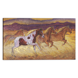 BAYLAND COLLECTION " Horses " Painting Print