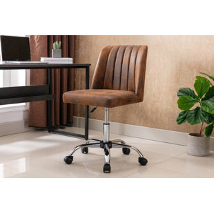 Porthos Home Nomi Microfiber Office Chair with Chrome Base