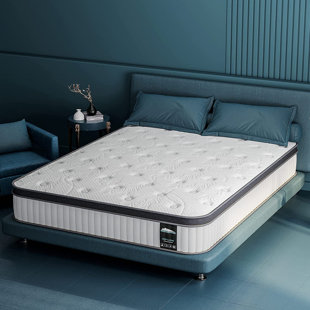 SERWEET 12 Inch Memory Foam Hybrid Medium Mattress