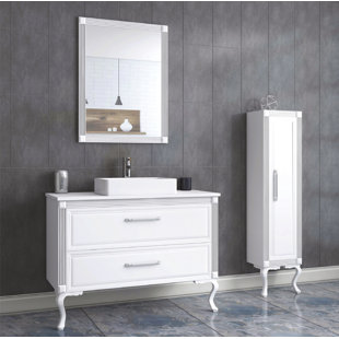BAGNOLAND IRIS 40 inch Single Sink Bathroom Vanity