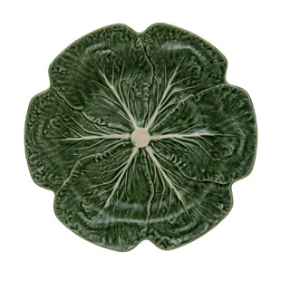 BORDALLO PINHEIRO Cabbage Earthenware Charger (Set of 2)