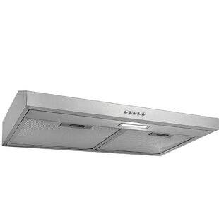 AKDY 24" Convertible Under Cabinet Range Hood in Stainless Steel with Carbon Filters