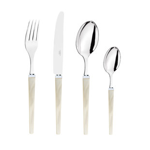 CAPDECO Quio 24 Piece Stainless Steel Cutlery Set , Service for 6