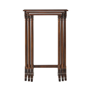 THEODORE ALEXANDER Essential Marriage of Convenience 3 Piece Nesting Tables