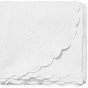 LA ROCHELLE Cotton Blend Floral Coverlet