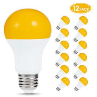 LOHASLED 40 Watt Equivalent A19 E26/Medium (Standard) 2000K LED Bulb (Set of 12)