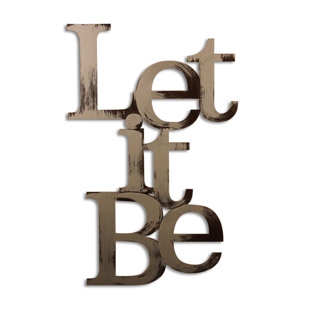 LETTER2WORD Handmade Wall Decor on Resin