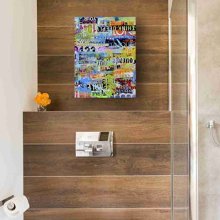 EPIC GRAFFITI " Metro Mix 33 II " by Erin Ashley Painting Print