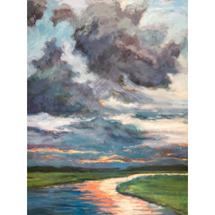 JOHN BEARD COLLECTION Thundersky by John Beard - Artist Enhanced Canvas Print