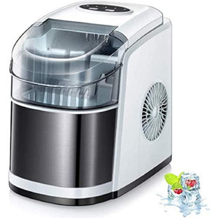 KELIVOL 26 Lb. Daily Production Bullet Clear Ice Portable Ice Maker