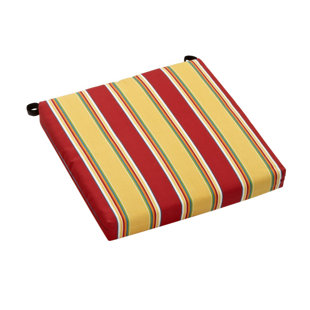 BLAZING NEEDLES Outdoor 3'' Seat Cushion (Set of 4)