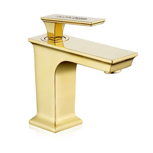 KRUGG REFLECTIONS USA Polished Single Hole Bathroom Faucet