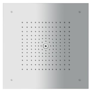 hansgrohe Raindance E Showerhead 400 Square 1-Jet Trim, 2.5 GPM