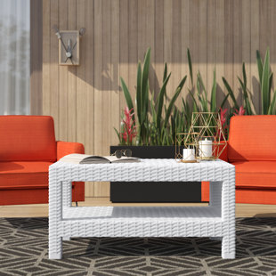 MERCURY ROW® Mcchesney Rectangular Outdoor Coffee Table