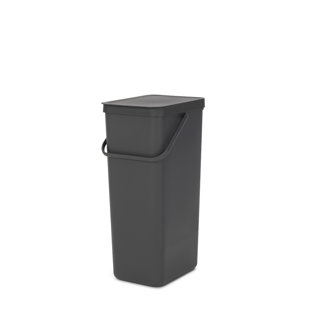 Brabantia Sort & Go Plastic Recycling Bin, 10.6 Gallon