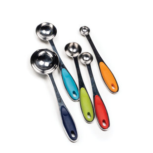 Design Imports 5 -Piece Stainless Steel Measuring Spoon Set (Set of 5)