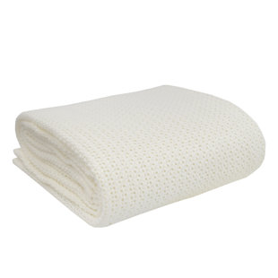 LIVING TEXTILES CO. Cellular Baby Blanket