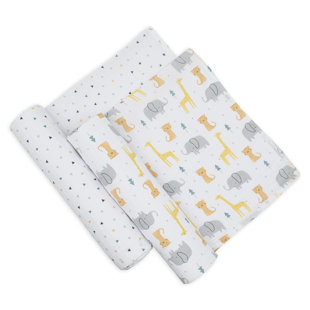 LIVING TEXTILES CO. Muslin Swaddle (Set of 2)