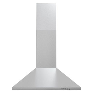 Cosmo Stainless Steel 220 CFM Ducted (Vented) Wall Range Hood with Baffle Filter