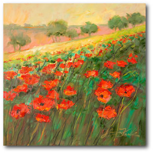 COURTSIDE MARKET 'Meadow Tuscany II' Print on Canvas