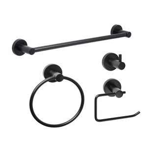 SURE-LOC HARDWARE Lugano 4 Piece Bathroom Hardware Set