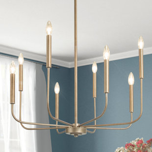 EVERLY QUINN Lafferty 8 - Light Candle Style Chandelier