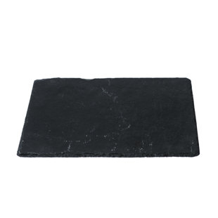 THE JUST SLATE COMPANY Slate Solid Colour Square Placemat (Set of 2)