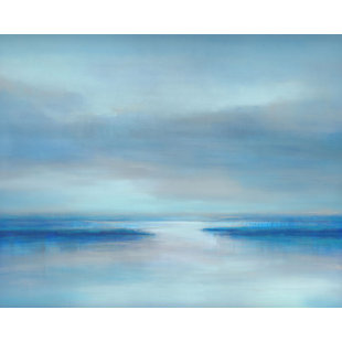 CHELSEA ART STUDIO To the Beach by Barclay Butera - Wrapped Canvas Painting Print