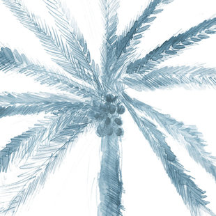 CHELSEA ART STUDIO Barclay Butera " Palm Palms II " by Barclay Butera