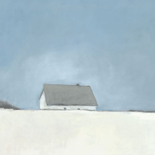CHELSEA ART STUDIO Quiet Barn by Barclay Butera - Wrapped Canvas Painting
