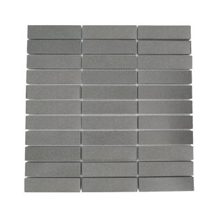 SYMPLE STUFF Julietta 1" x 4" Natural Stone Mosaic Floor Tile