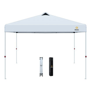 MUKE 10 Ft. W x 10 Ft. D Steel Canopy