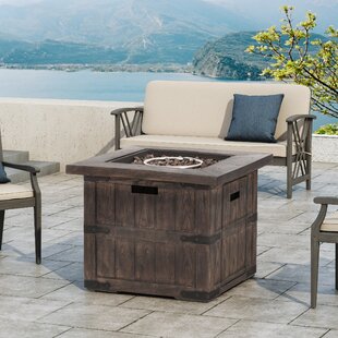 LOON PEAK® Neosho Outdoor 40,000 BTU Lightweight Concrete Fire Pit