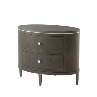 THEODORE ALEXANDER TA Studio Metal Nightstand