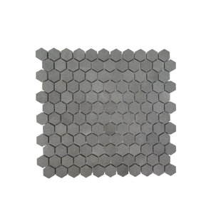 SYMPLE STUFF Aldous 1" x 1" Natural Stone Mosaic Floor Tile