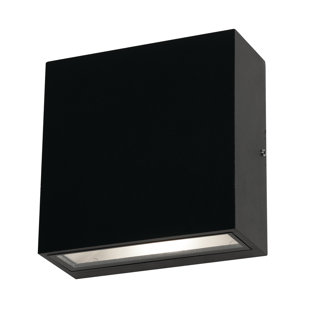 WROUGHT STUDIO™ Aleisha-Marie 1 - Bulb 5.52" H Integrated LED Outdoor Flush Mount