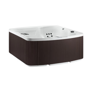 LIFESMART SPAS AND SAUNAS Lifesmart Spas LS500 Plus 110 Volt 5-Person 23-Jet Rectangle Plug and Play Hot Tub with Ozonator