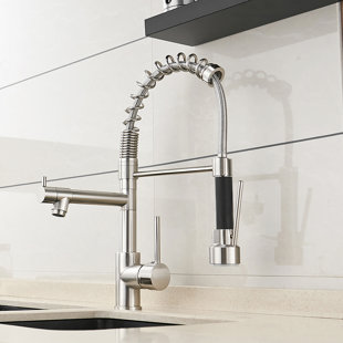 WANFAN Pull Down Spray Touch Faucet Kitchen Faucet