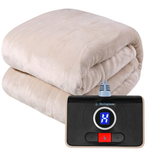 PUME Westinghouse Super Cozy Soft Flannel Electric Blanket