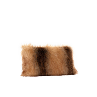 DONNA SALYER'S FABULOUS-FURS Limited Edition Faux Fur Pillow Red Fox