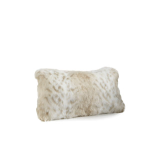 DONNA SALYER'S FABULOUS-FURS Limited Edition Faux Fur Pillow Lynx