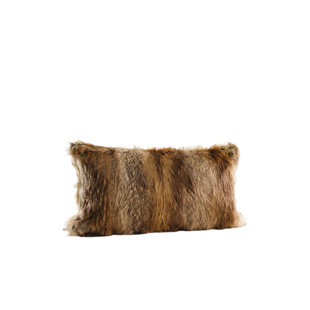 DONNA SALYER'S FABULOUS-FURS Signature Series Faux Fur Pillow Fisher